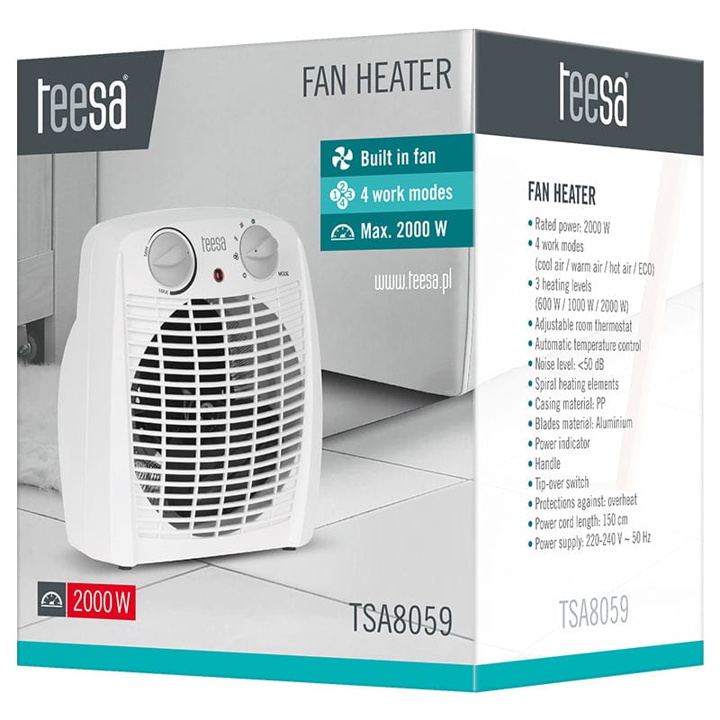 Teesa Aeroterma Încălzitor Teesa TSA8059 | 2000W