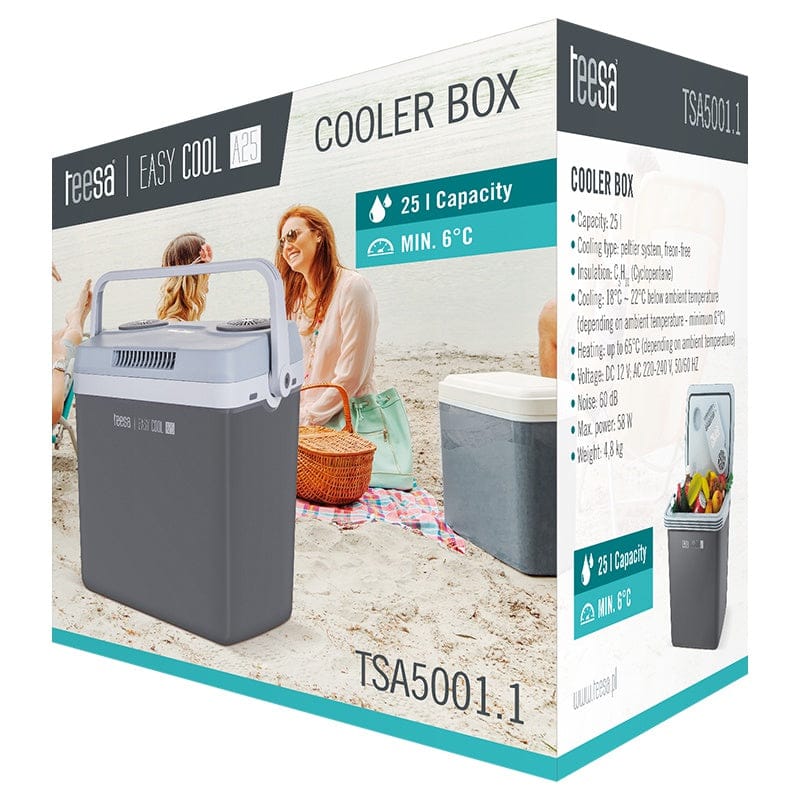 Teesa Lada frigorifica Ladă Frigorifică Teesa TSA5001.1 | 58W, 25L, 46cm, 240V, Roșu