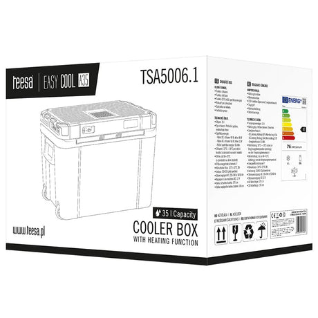 Teesa Lada frigorifica Ladă Frigorifică Teesa TSA5006.1 | 58W, 35L, 170cm, 12V, Portabil