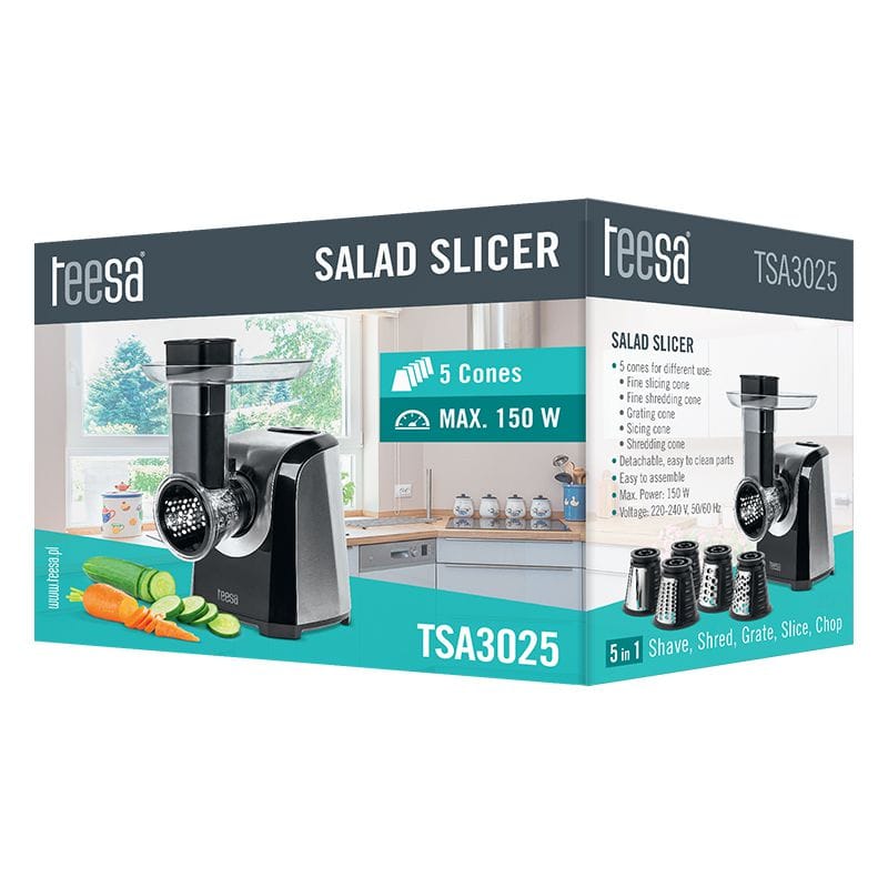 Teesa Razatoare electrica Razatoare electrica Teesa TSA3025 | 150W, Inox, Negru