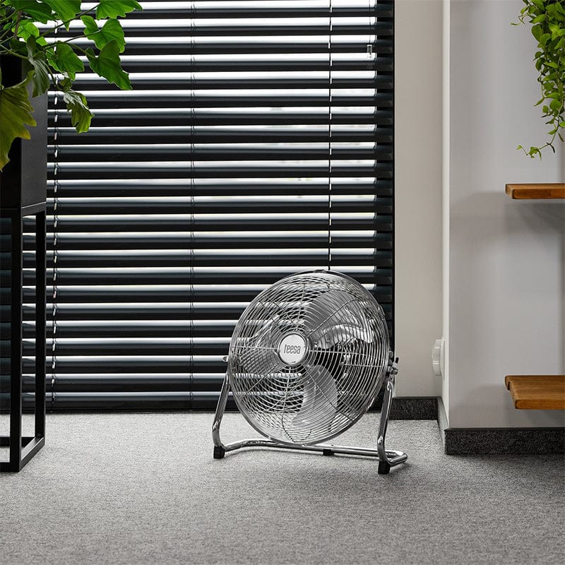 Teesa Ventilator Ventilator cu Picior Teesa TSA8057 | 50W, 30cm, Aluminiu, Argintiu