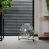 Teesa Ventilator Ventilator cu Picior Teesa TSA8057 | 50W, 30cm, Aluminiu, Argintiu