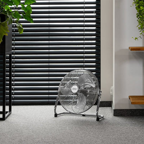 Teesa Ventilator Ventilator cu Picior Teesa TSA8057 | 50W, 30cm, Aluminiu, Argintiu