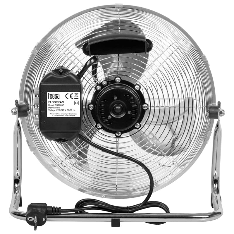 Teesa Ventilator Ventilator cu Picior Teesa TSA8057 | 50W, 30cm, Aluminiu, Argintiu