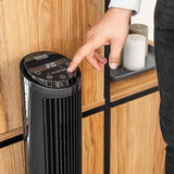 Teesa Ventilator Ventilator Turn Teesa TSA8066 | 50W, 74cm, Telecomanda, Negru