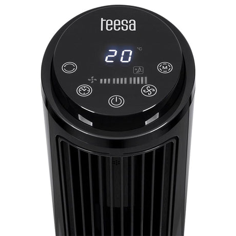 Teesa Ventilator Ventilator Turn Teesa TSA8066 | 50W, 74cm, Telecomanda, Negru