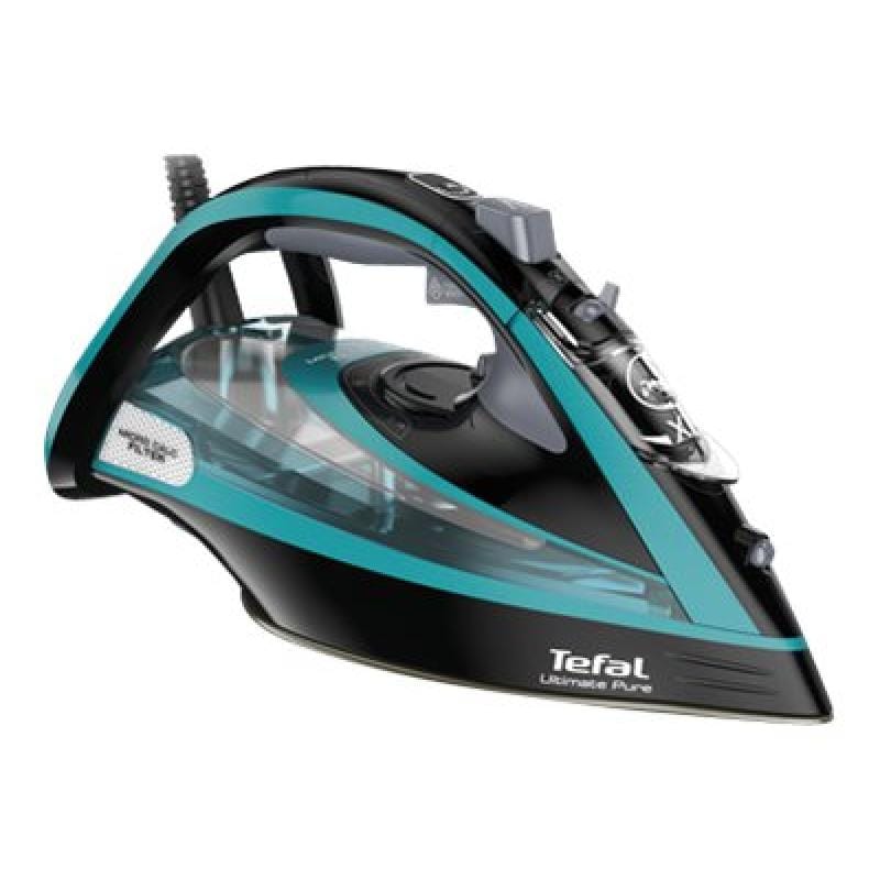 Tefal Fier de călcat cu abur Tefal Ultimate Pure Airglide FV9844E0, 3200W, verde/negru