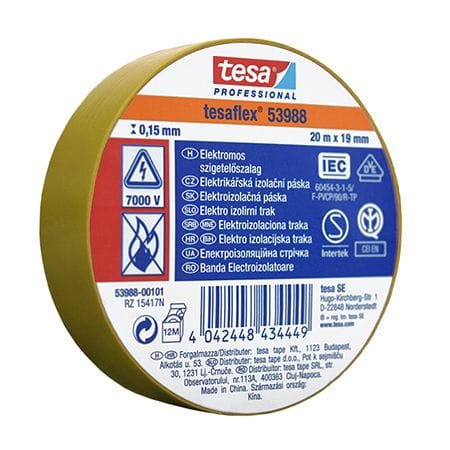 Tesa Banda izolatoare Banda izolatoare Tesa T-53988-101 | 10, Alb
