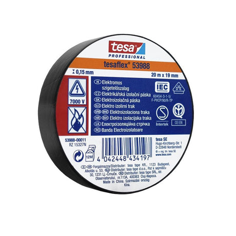 Tesa Banda izolatoare Banda izolatoare Tesa T-53988-11 | 10, Negru