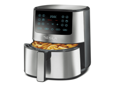Tesla Air Fryer Air Fryer Tesla AF501BX | 1300W, 5L, 12 programe, Negru, Touch