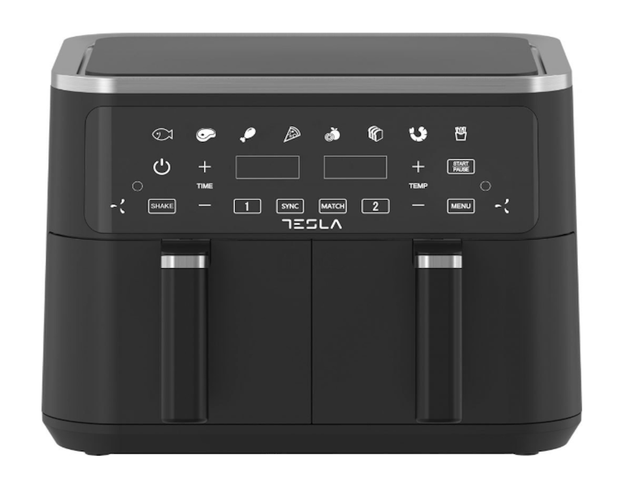 Tesla Air Fryer Air Fryer Tesla AF900BSD | 2400W, 9L, 8 programe, Negru, Smart