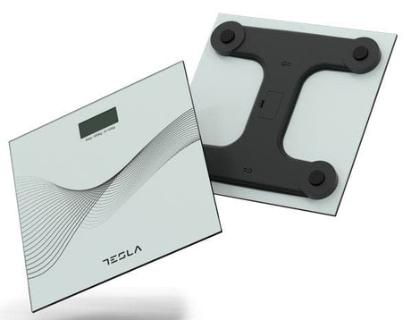Tesla Cantar corporal Cântar Corporal Tesla BS103W | 103W, 180kg, 30cm, AA, Alb
