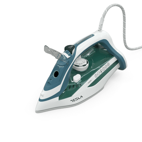 Tesla Fier de calcat Fier de Calcat Tesla IR300BL | 2400W, 350ml, Talpa Ceramica, Albastru