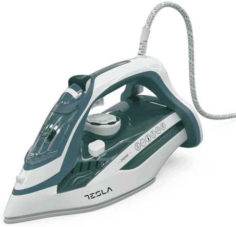 Tesla Fier de calcat Fier de Călcat Tesla IR300BL | 2400W, Alb, 5G