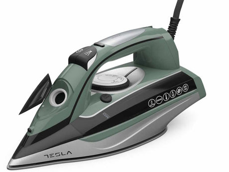 Tesla Fier de calcat Fier de Călcat Tesla IR600BGP | 3000W, Verde, LED