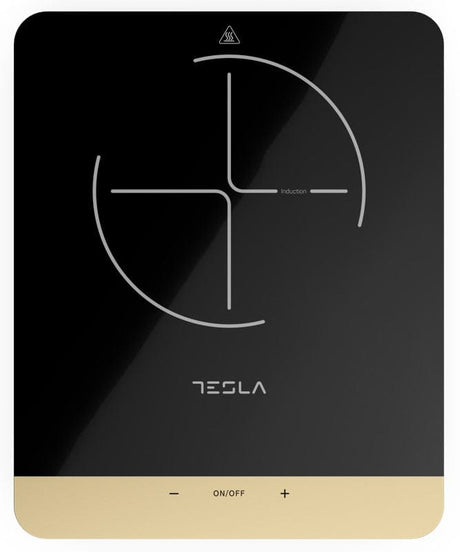 Plita Inductie Tesla IC401B 2000W 25x25cm 8 Niveluri Putere Negru