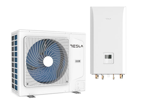 Tesla Pompa de caldura Pompa de caldura aer-apa split Tesla TATP-16HMDA116kW, A+++/A++, 3kW back-up heater, Wi-Fi, 220V