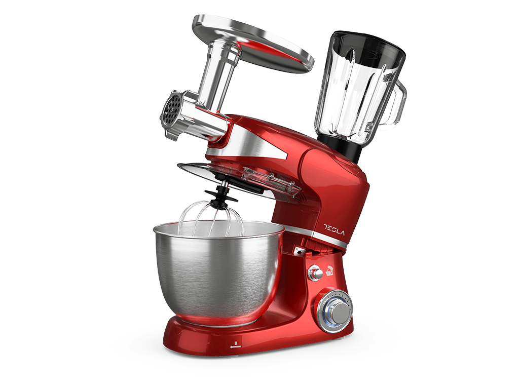 Tesla Robot de bucatarie Robot de Bucătărie Tesla KR600RA | 1000W, 5L, Inox