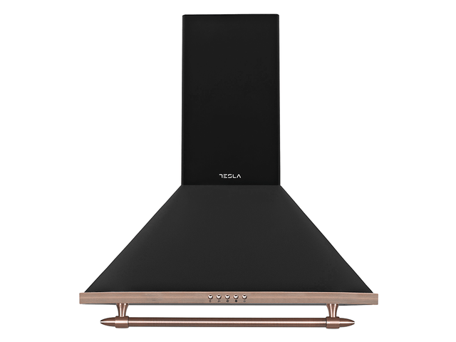 Tesla WG Hota decorativa Hotă Retro Tesla WG DC600ABP | 60cm, 630m³/h, Negru