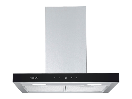 Tesla WG Hota decorativa Hotă T-Shape Tesla WG DC600AXB | 60cm, 630m³/h, Inox/Sticlă