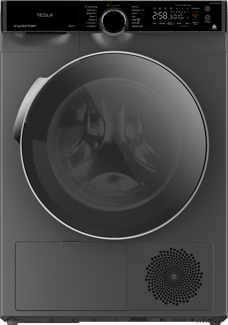 Tesla WG Uscator de rufe Uscător de Rufe Tesla WG WT8H91MS | 8kg, Argintiu, Inverter