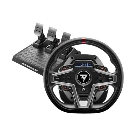 Trustmaster Set Volan Gaming Thrustmaster T248 cu Pedale, Force Feedback Dinamic, pentru Sim Racing, Compatibil PC/PS5/PS4