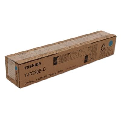 TOSHIBA Toner Original Toshiba T-FC30EC Cyan pentru e-STUDIO, cod 6AJ00000099 / 6AJ00000281