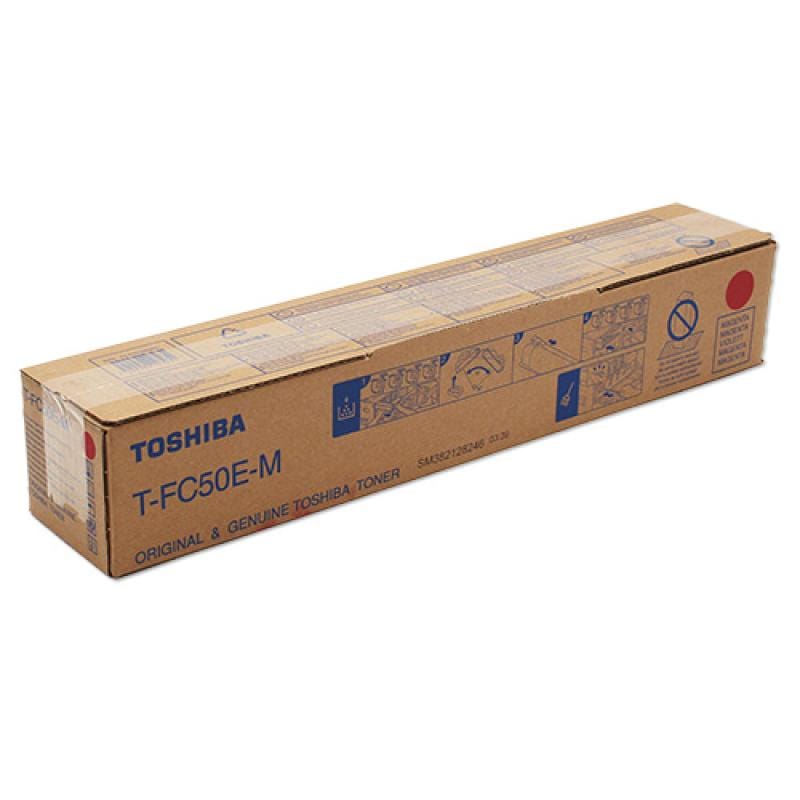 TOSHIBA Toner Original Toshiba T-FC50EM (6AJ00000112/6AJ00000226/6AJ00000300) Magenta pentru imprimante compatibile