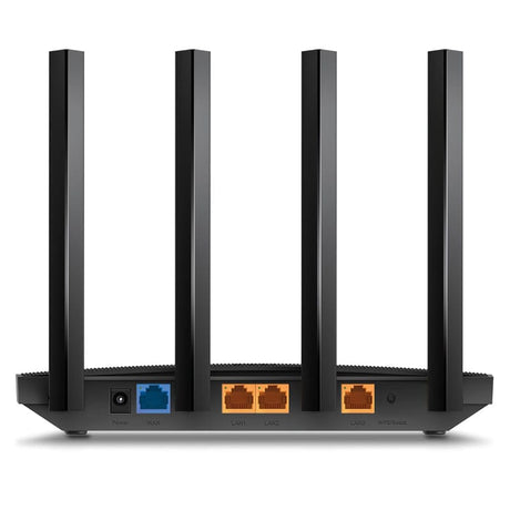 TP-Link Router Router TP-Link KOM-AX12 | 1201 Mbps, Negru, WiFi 6, WiFi