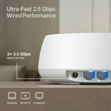 TP-Link Sistem Mesh Wi‑Fi TP‑Link Deco BE25, pachet 2 unități, acoperire extinsă, conexiune stabilă pentru locuință