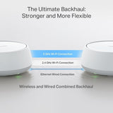 TP-Link Sistem Mesh Wi‑Fi TP‑Link Deco BE25, pachet 2 unități, acoperire extinsă, conexiune stabilă pentru locuință