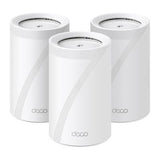 TP-Link Sistem Mesh Wi‑Fi TP‑Link Deco BE65, 3 unități, acoperire extinsă, conexiuni stabile pentru locuințe mari
