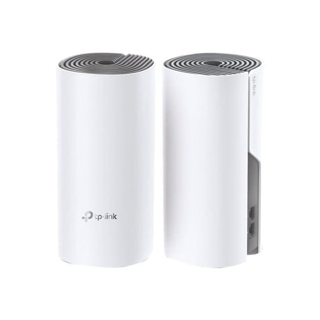 TP-Link Sistem Wi‑Fi Mesh TP-Link Deco E4, 2 unități (2-Pack), acoperire extinsă pentru locuință și birou