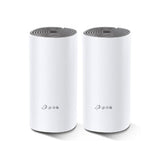 TP-Link Sistem Wi‑Fi Mesh TP-Link Deco E4, 2 unități (2-Pack), acoperire extinsă pentru locuință și birou