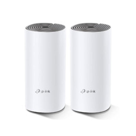 TP-Link Sistem Wi‑Fi Mesh TP-Link Deco E4, 2 unități (2-Pack), acoperire extinsă pentru locuință și birou