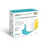 TP-Link TP-Link Deco X20 (1-Pack) Punct de Acces Wi‑Fi Mesh 6 AX1800, Dual-Band, pentru Acoperire Extinsă și Conexiuni Stabile