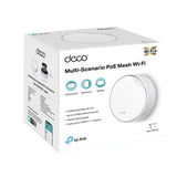 TP-Link TP-Link Deco X50-PoE Access Point Mesh Wi‑Fi 6 cu alimentare PoE, 1-pack