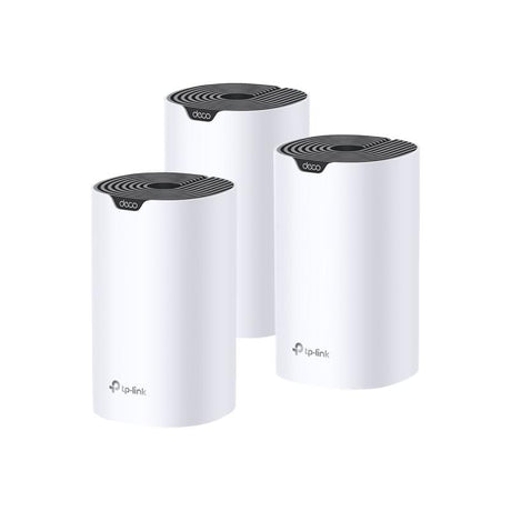 TP-Link Sistem Wi‑Fi Mesh TP‑Link Deco S7, pachet 3 unități, acoperire extinsă pentru locuințe mari