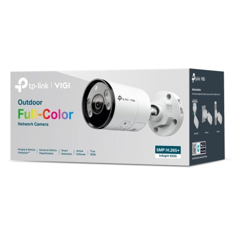 TP-Link Cameră IP TP-LINK InSight S355 cu lentilă 6 mm, pentru supraveghere interior/exterior protejat, acces de la distanță prin rețea