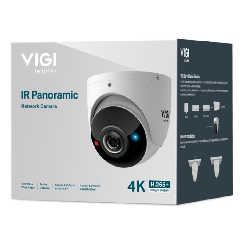 TP-Link Cameră IP TP-LINK InSight S485PI pentru supraveghere video în rețea, acces de la distanță și detectare mișcare