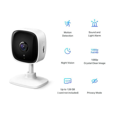 TP-Link Cameră IP de interior TP-Link Tapo C110, Full HD 1080p, monitorizare prin aplicație mobilă