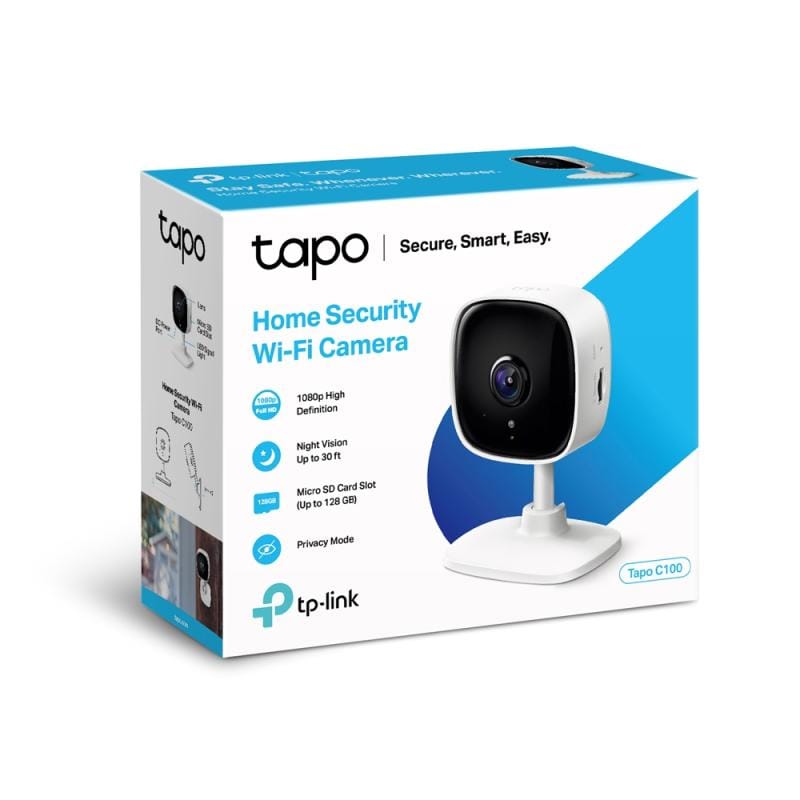 TP-Link Cameră IP de interior TP-Link Tapo C110, Full HD 1080p, monitorizare prin aplicație mobilă