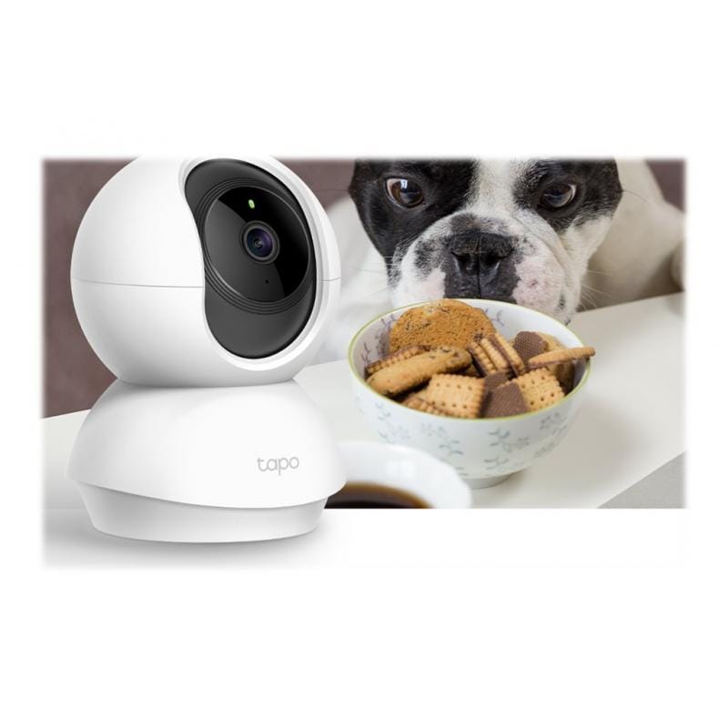 TP-Link Cameră IP Wi‑Fi TP‑Link Tapo C200 pentru interior, Full HD, Pan/Tilt, Detecție mișcare, Audio bidirecțional, Night Vision