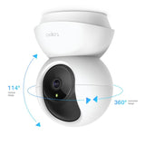 TP-Link Cameră IP Wi‑Fi TP‑Link Tapo C200 pentru interior, Full HD, Pan/Tilt, Detecție mișcare, Audio bidirecțional, Night Vision