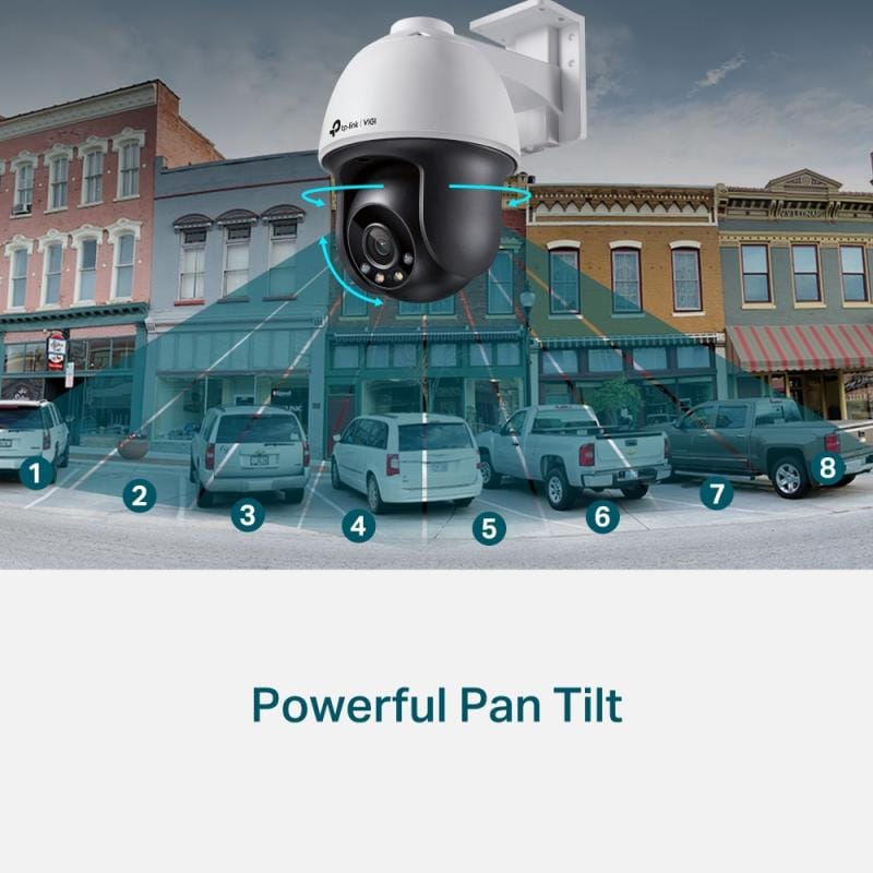 TP-Link Cameră de supraveghere IP TP-Link VIGI C540, obiectiv 4 mm, monitorizare pentru spații comerciale și rezidențiale