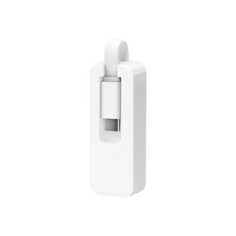 TP-Link Adaptor TP-Link UE300C USB-C la Ethernet Gigabit 1000 Mbps, Compact, Plug & Play pentru Laptop/Tabletă
