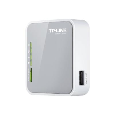 TP-Link Router mobil wireless TP-Link TL-MR3020, portabil pentru internet în călătorii și acasă