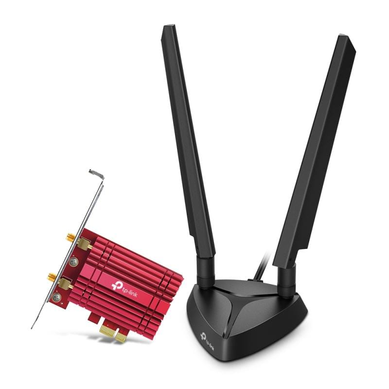 TP-Link Adaptor de rețea TP-Link Archer TXE75E pentru PC, Wi‑Fi 6E, PCIe, conexiune rapidă și stabilă