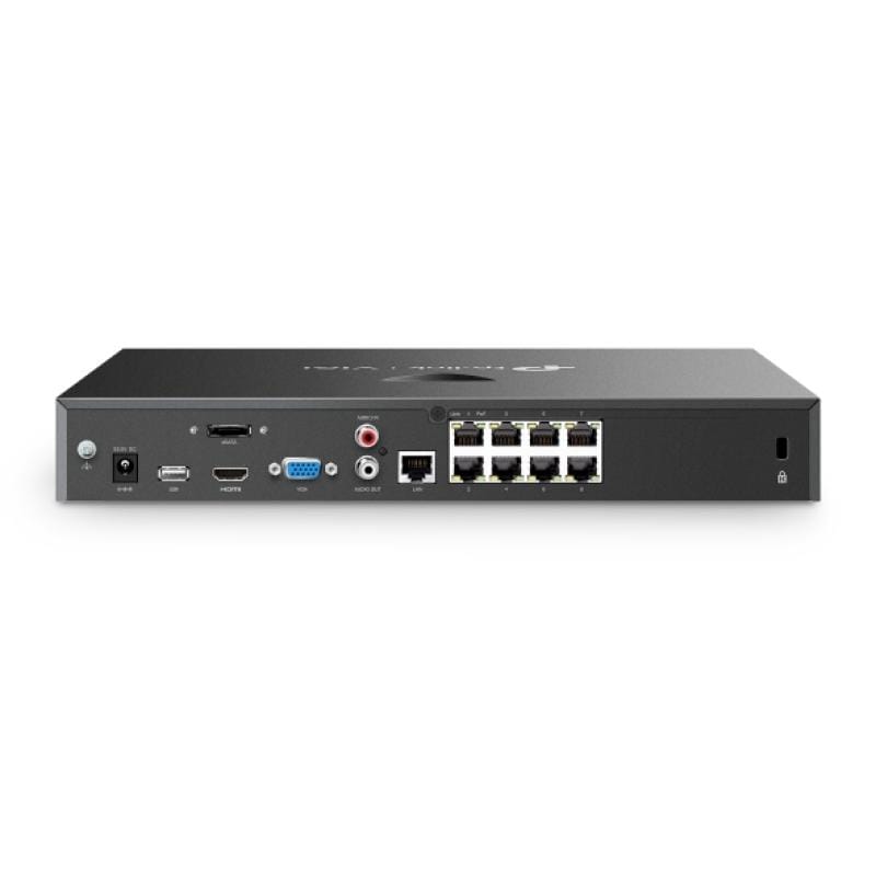 TP-Link NVR TP-Link VIGI NVR2008H-8MP, 8 canale, până la 8MP, înregistrator video de rețea pentru camere IP