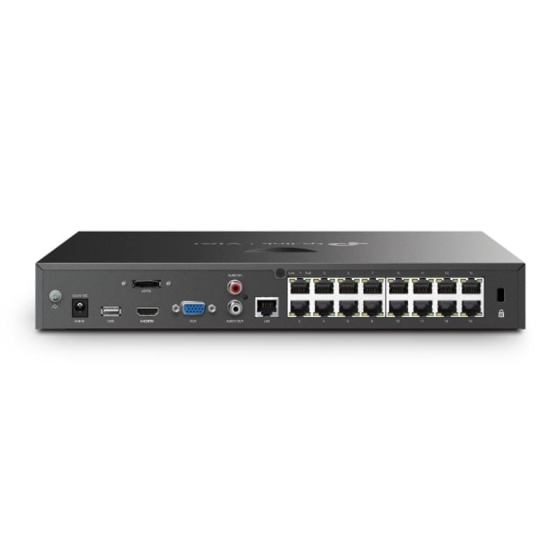 TP-Link NVR TP-Link VIGI NVR2016H-16MP, 16 canale, 16MP, înregistrare și management centralizat camere IP